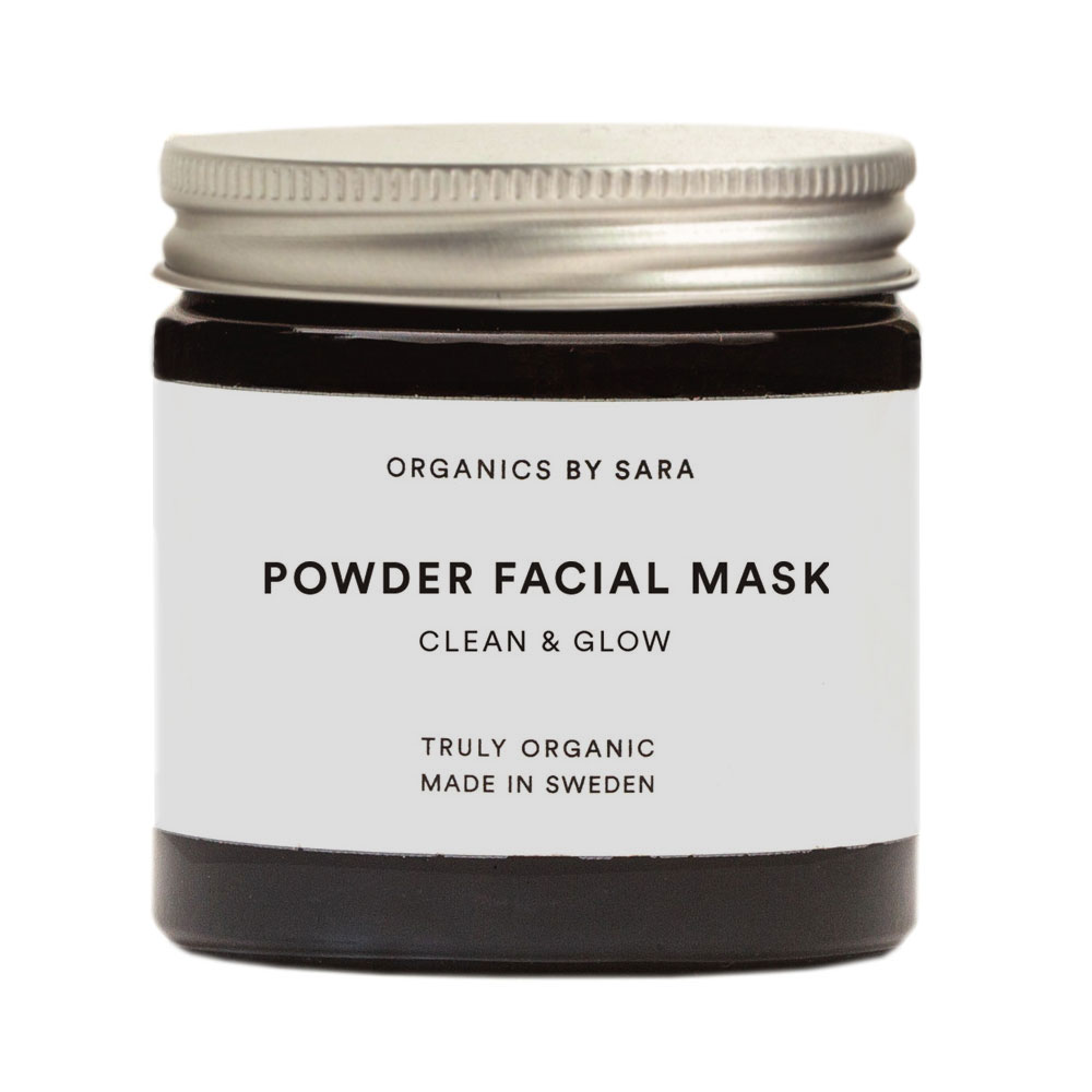 POWDERFACIALMASK by sara naturlig ansiktsmask